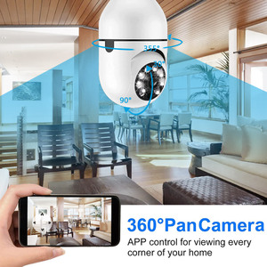 2MP risoluzione HD sunisee sicurezza interna Pet monitoraggio Wifi lampadina telecamera sensore di movimento senza fili Pan Tilt telecamera di sicurezza - Product Image 6