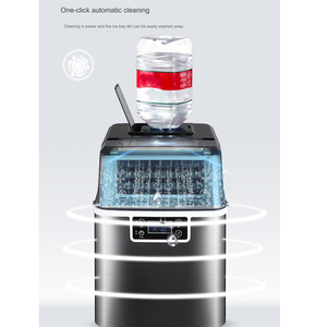35KGS <strong>Ice</strong> Maker Machine Smart Auto Water Filling 150W 3.2L LED <strong>Display</strong> Screen Auto Self Cleaning Small <strong>Ice</strong> <strong>Cube</strong> Maker Machine