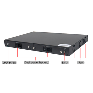 FTTH 4 * GE COMBOポート、2 * 10GE SFPアップリンクGPON OLT16ポートGEPON OLT - Product Image 5