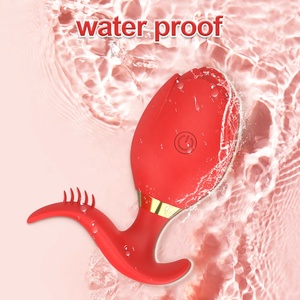 充电玫瑰遥控无线振动小型防水肛交玩具初学者屁股插头 - Product Image 5