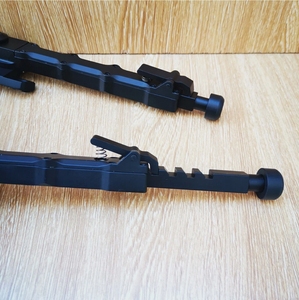 Fabrika in-stok Bipod yan dağı ayarlanabilir katlanır bacaklar 6.5-9 ''m-kilit üst montaj için - Product Image 3