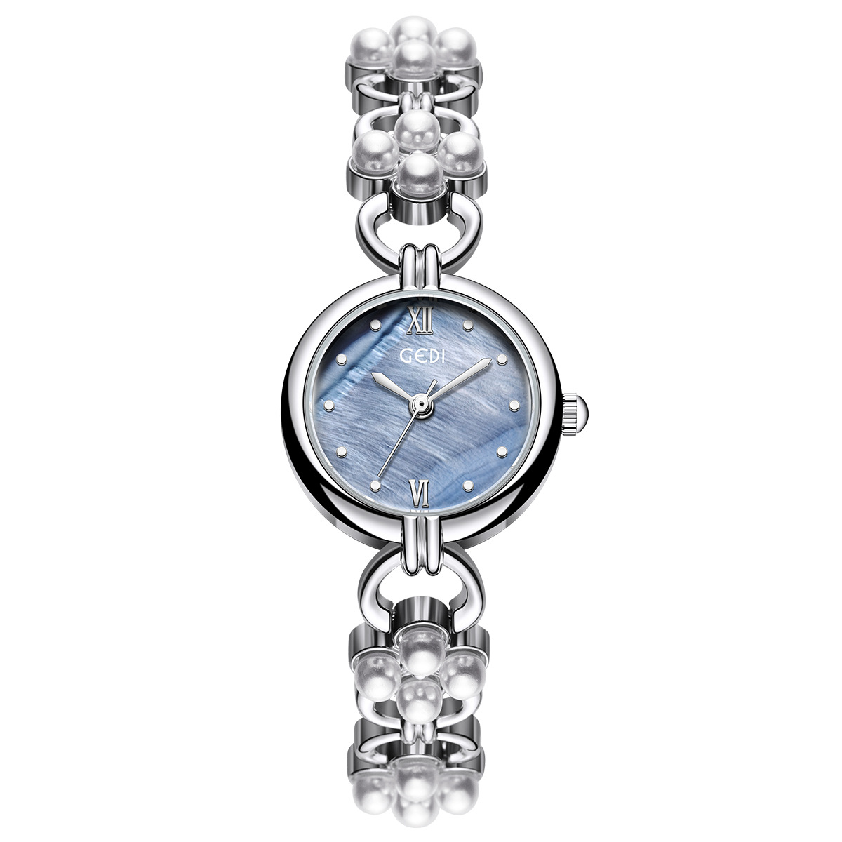 Argent et bleu