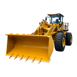 Cargador de máquinas de construcción chinas, cargador frontal pesado, 3 toneladas, 5 toneladas, 6 toneladas, 7 toneladas, cargador de ruedas de 8 toneladas con pinza de madera - Product Image 2