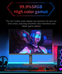 24 Inch Eye protection 1440p Gaming RGB Display 4K Resolution <strong>Computer</strong> Screen Low <strong>Input</strong> Delay with Bracket LED 2K Panel Monitors - Product Image 5