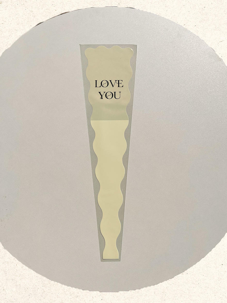 Mermaid single bag cream yellow