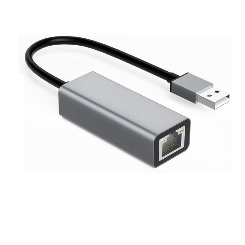 Gray-S71 de coquille USB-100M-Aluminum