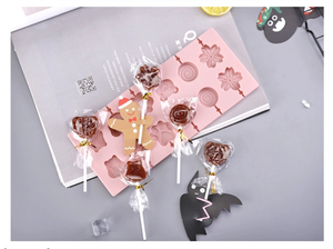 קריקטורה באיכות גבוהה בעבודת יד סוכריות גומי תבניות לווליפופ בר שוקולד תבניות כלי עוגה - Product Image 6
