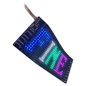 Pantalla Led Flexible personalizada, pantalla Led Flexible, pantalla para sombrero, botella de vino, camiseta, mensaje enrollable, aplicación inalámbrica programable - Product Image 4