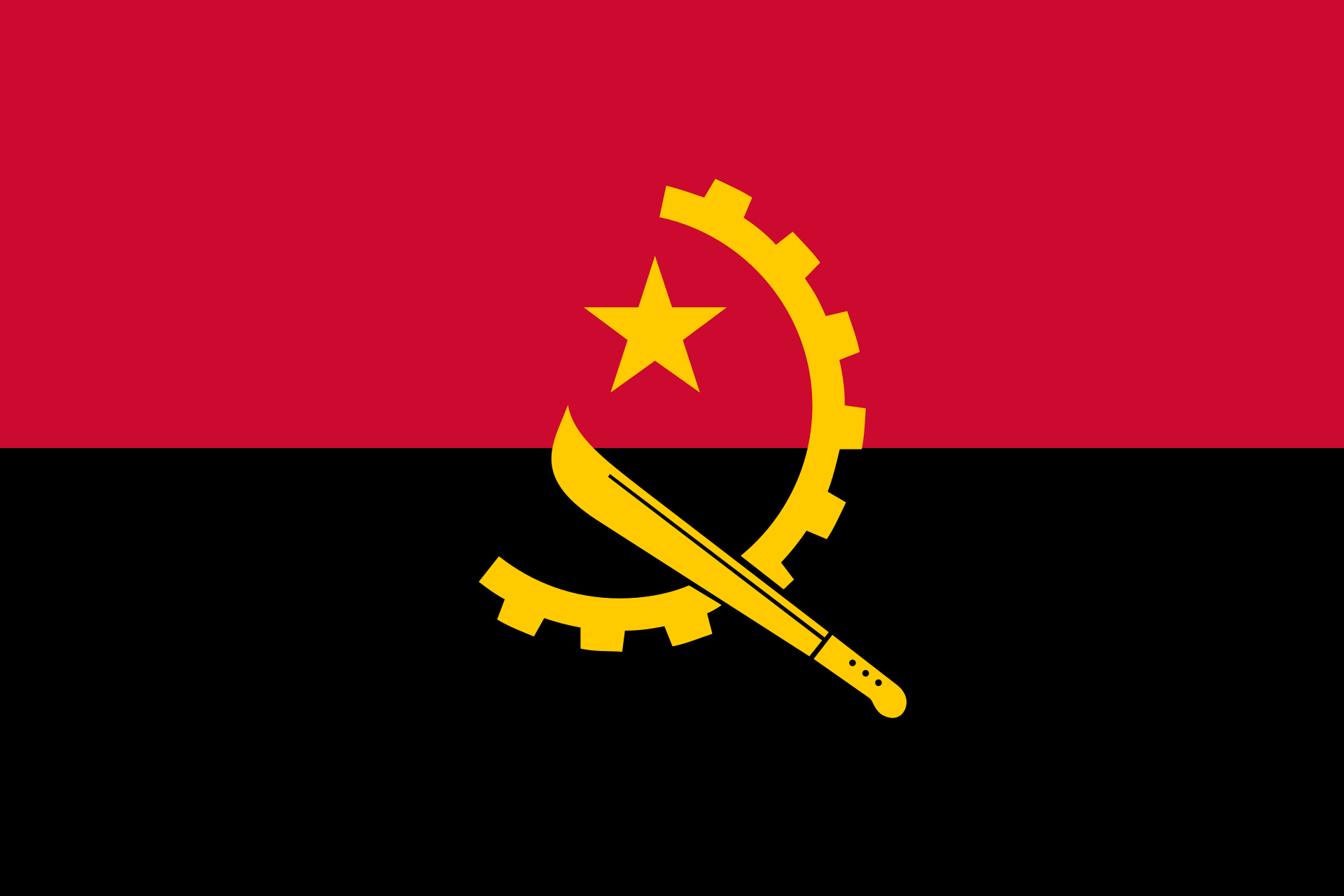 drapeau de l'angola