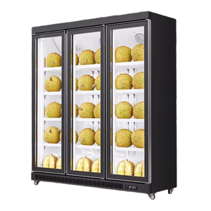 Cat Mountain King Tủ đông đứng làm mát bằng không khí thương mại nhiệt độ đơn cho trưng bày thực phẩm Lẩu sầu riêng trong siêu thị - Product Image 1