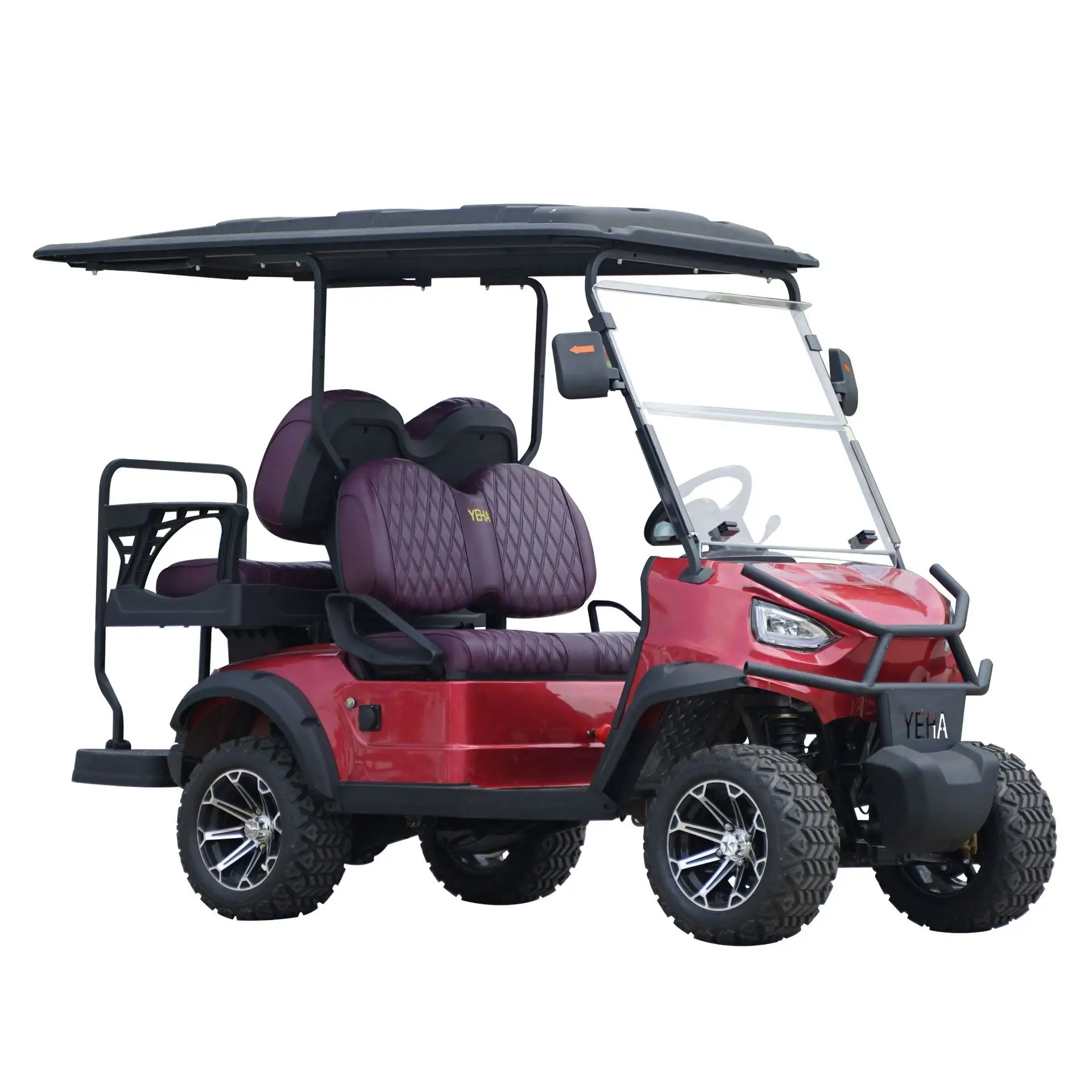 Buggy de golf todoterreno con batería de plomo-ácido de 60V, coche, parque de atracciones, carrito de golf, precio razonable a la venta