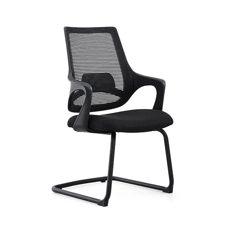 Chaise grise de style bureau bon marché en gros Chaise visiteur ergonomique Chaises de salle de conférence
