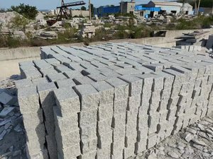 Khối lập phương tấm piapple chia đá granit Trắng - Product Image 2