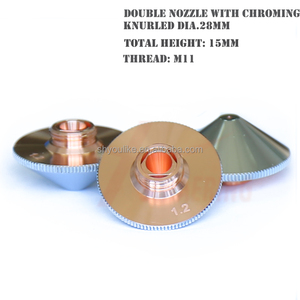 Youlike Chất lượng cao d28mm M11 H15 tiêu chuẩn sợi laser cắt vòi phun cho precitec/Hans/wsx/ospri cắt Laser đầu - Product Image 3