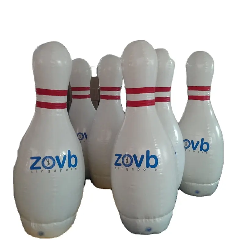 Set da Bowling gonfiabili giganti in PVC 1pc da 1.0mm 2.5m/1.8m