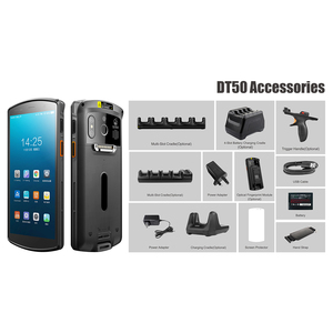 Android Pda Barcode Scanner Rugged Express DHL Handle Computer Touch Screen and Rfid, Provide SDK <strong>Program</strong> - Product Image 6