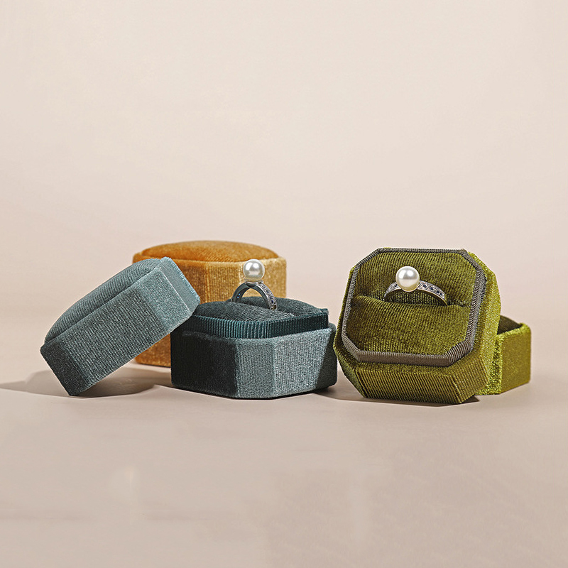 Square Shape 2 Single Ring