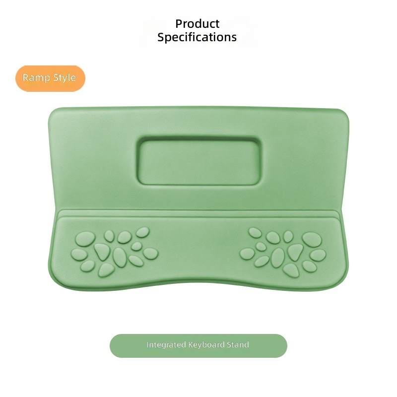 Reposamanos para teclado todo en uno, verde oscuro