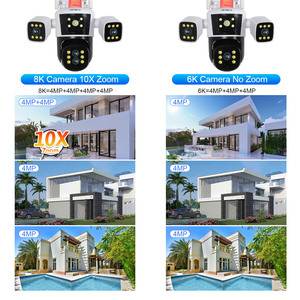 LS VISION 3.5 Inch 3 Screens Motion Detection 12MP HD 2.4Ghz Wifi PTZ <strong>Camera</strong> Multi-lens Automatic Tracking <strong>Camera</strong> - Product Image 6