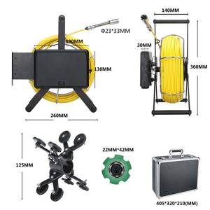 Sistema de cámara de inspección de tuberías, dispositivo compacto CCTV para drenaje - Product Image 3