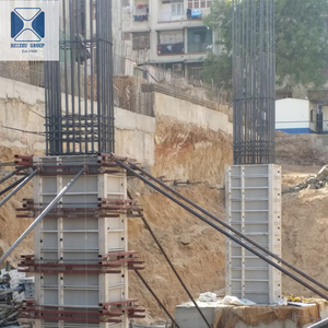 中国工厂模板体系建筑混凝土挡土墙设计建筑公司塑料模板 - Product Image 6