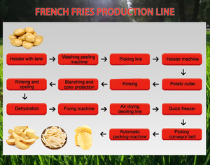 Customized <strong>Fully</strong> Automatic Potato Chip Frying <strong>Production</strong> <strong>Line</strong>, Potato Chip <strong>Production</strong> <strong>Line</strong> Equipment
