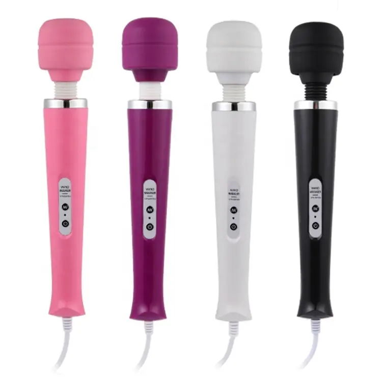 JoyPark Hot Selling 10 Speed 220v Direct Power Supply Body Vibrator AV Stick Female G Spot Powerful Handhold Wand Massage