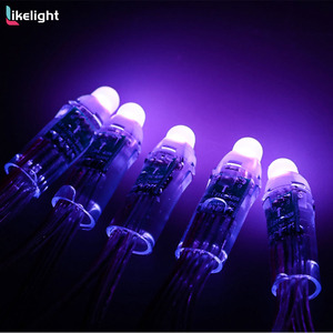 DMX/WS2811 AddressablePixelストリングライト12mm IP65防水RGB LEDクリスマス & アウトドア装飾用 - Product Image 6