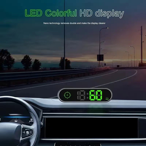 Universal Car HUD GPS Positioning Car Colorful Head-up Display KMH/<strong>MPH</strong> One-click Switch USB Power Speedometer - Product Image 6