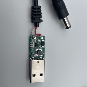 <span class=keywords><strong>USB</strong></span> DC 5v至DC 5V 9V 12v电缆<span class=keywords><strong>USB</strong></span>至5v电压电源电缆，带DC插孔5.5 x 2.1毫米，用于音频无线路由器扬声器