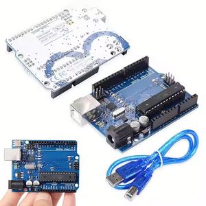 Scheda di sviluppo R3 ATMEGA328P ATMEGA16U2 DIP versione ufficiale per Arduino programmazione kit fai da te