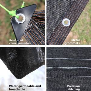 ตาข่ายผ้า HDPE ใช้สำหรับทำไรผมตาข่ายถักทรงสามเหลี่ยมสำหรับจัดงานแต่งงานและใช้กลางแจ้ง - Product Image 4