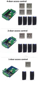1 2 4 Türen Access Controller TCP/IP-Webserver Cloud Server-Zugriffs kontroll terminal mit SDK