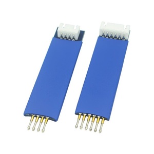 2,54 mm-4P Prüf nadel Feder nadel 4 Fuß Unterstützung STC STM32 STM8 1-Chip-Maschine brennen schreiben Mikro controller Programmierung