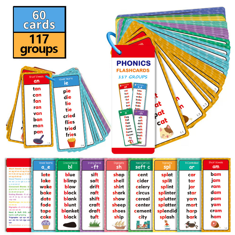 60 tarjetas de aprendizaje de audio