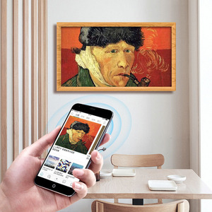 Большая Wi-Fi настенная цифровая фоторамка сенсорный экран с видео петлей квадратная маленькая цифровая фоторамка - Product Image 2