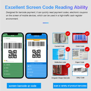 High Performance 1d 2d Hands-free <strong>Scan</strong> Qr Bar <strong>Code</strong> Reader Desktop Barcode Scanner for E-payment - Product Image 2