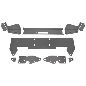DIY Front Winch Bumper - Bare Metal - for 1984-2001 Jep Cherokee XJ