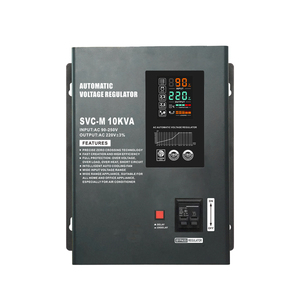 10KVA เซอร์โวมอเตอร์แบบเฟสเดียวพร้อม8KW ควบคุมแรงดันไฟฟ้าอัตโนมัติ10000W 220V สเตบิไลเซอร์สำหรับหน้าจอ LED SVC & tnd - Product Image 1