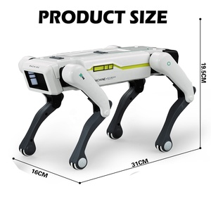 KKスマートロボット犬インテリジェントAPP制御音声コマンドプラスチック携帯電話リモコンプログラミング電子玩具 - Product Image 3