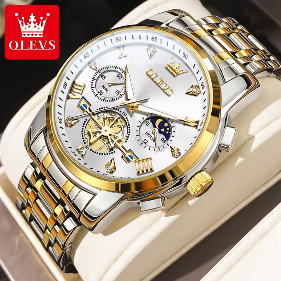 Gold White