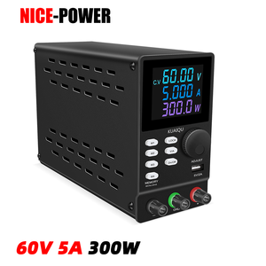 Simpatica potenza SPPS605D interfaccia USB 10W laboratorio DC alimentatore 60V 5A 300W con funzione di memoria precisione Encode manopola - Product Image 1
