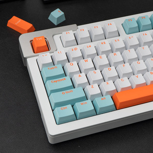 Keycaps เชอร์รี่โปรไฟล์ PBT 2สี113คีย์,Keycaps การ์ตูนอะนิเมะระเหิดย้อม Keycaps - Product Image 2