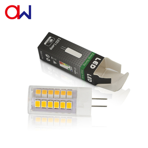 Silicone <strong>LED</strong> Bulb 360 Beam Angle <strong>LED</strong> Lights No Flicker for Crystal Light Chandelier Lighting Mini <strong>G4</strong> <strong>LED</strong> <strong>12V</strong> <strong>1.5W</strong> Ceramic 80 AWL