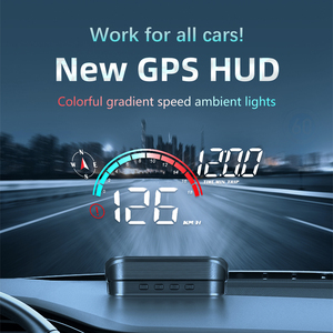 M22 HUD ekran Dashboard projektör HD küme enstrüman GPS hız kilometre sayacı zaman pusula ile aşırı hız alarmı - Product Image 4