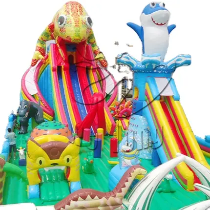 Toy Story billige Hüpfburg aufblasbare Slip n Slides aufblasbare Spiele für Kinder