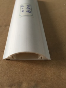 PVC Arc Floor Cable <strong>Trunking</strong> Half <strong>Round</strong> Cord Channel Pvc Cable Raceway Electric Wires Installation Top Cover Flameproof Profile - Product Image 3