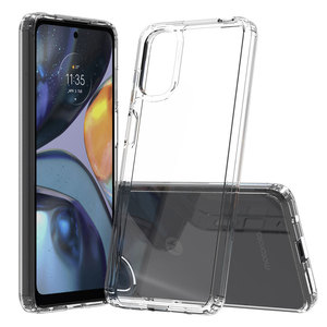 เคสโทรศัพท์แบบใสฝาครอบ360 ° สำหรับ Motorola EDGE 40 /G84ป้องกันการตกและป้องกันรอยขีดข่วนวัสดุ TPU กรอบใส - Product Image 2