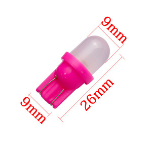 AC 6.3V 6V T10 led #555 F10 kama tabanı ile buzlu Len çeşitli renk mevcut olmayan polarite tilt oyunu makinesi Led - Product Image 3