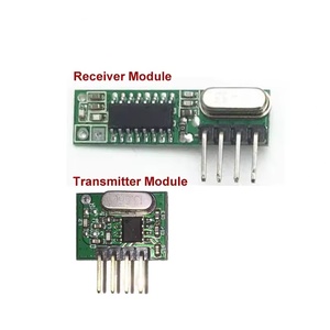QIACHIP 433 Mhz RF transmisor y receptor superheterodino ASK 433 Mhz módulo con antena para Uno Wireless Diy Kits